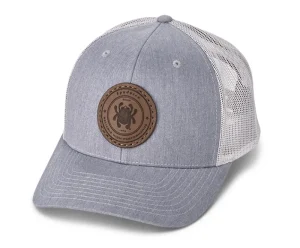 Trucker Hat Gray/Gray with Patch<Spyderco Outlet