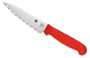 Utility Knife 4.5" Polypropylene Red<Spyderco Fashion