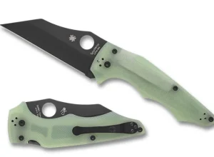 YoJumbo&trade; Natural G-10 CPM M4 Black Blade Exclusive<Spyderco Online